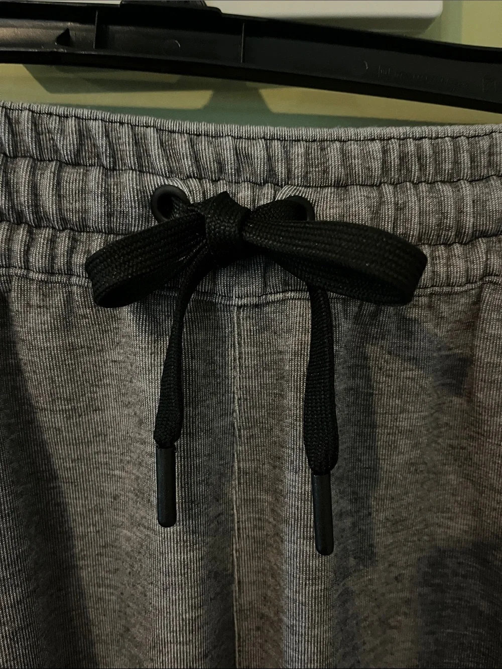Nike Unisex Gray, Black, & Red Athletic Joggers for the Marist Red Foxes. Size L